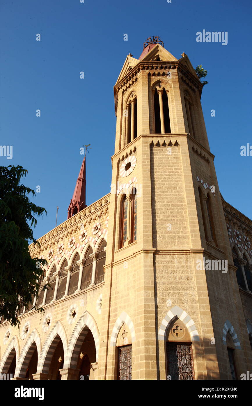 Frere Hall Karachi, Pakistan Stock Photo