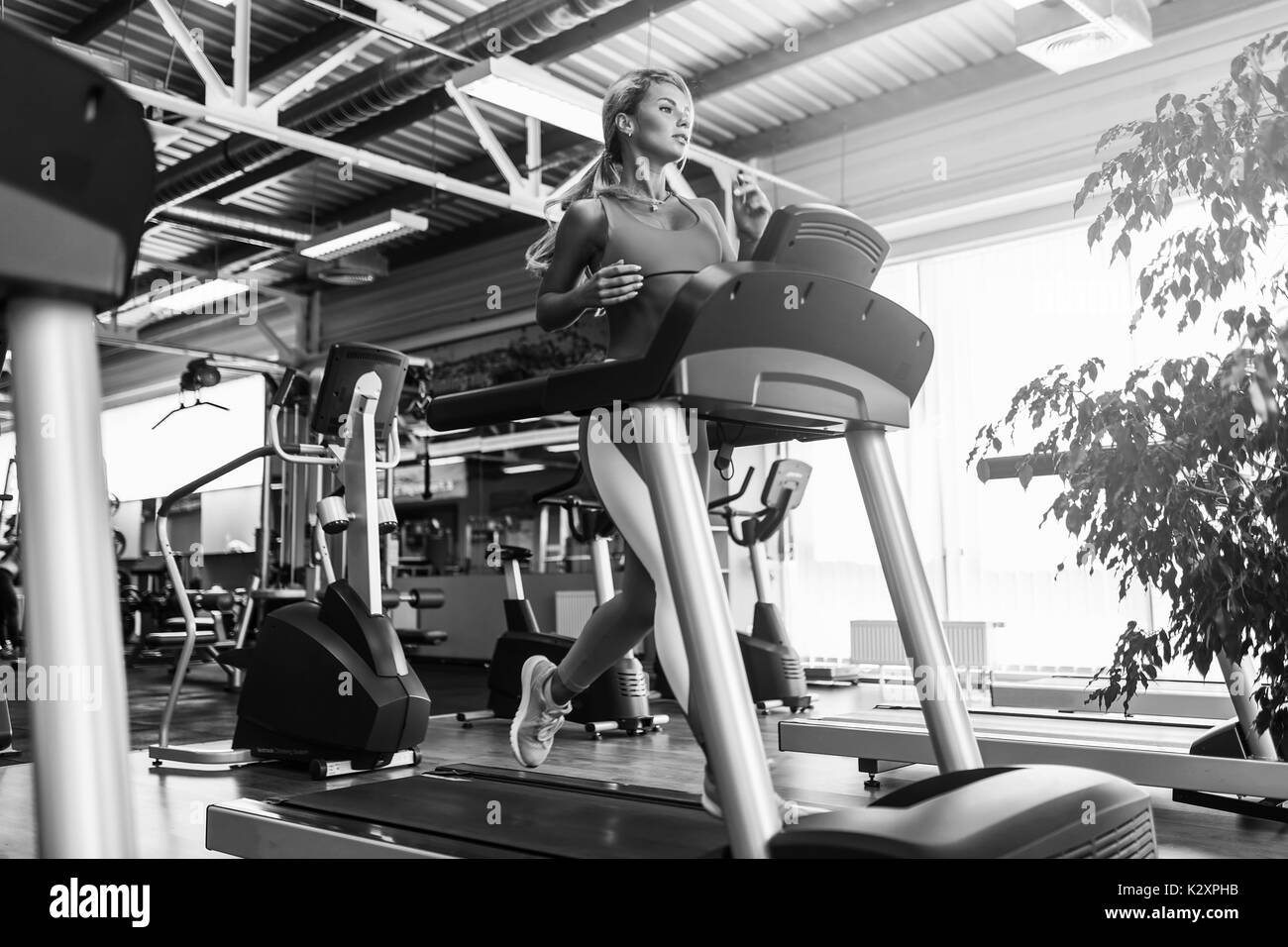 Doing activity Black and White Stock Photos & Images - Alamy