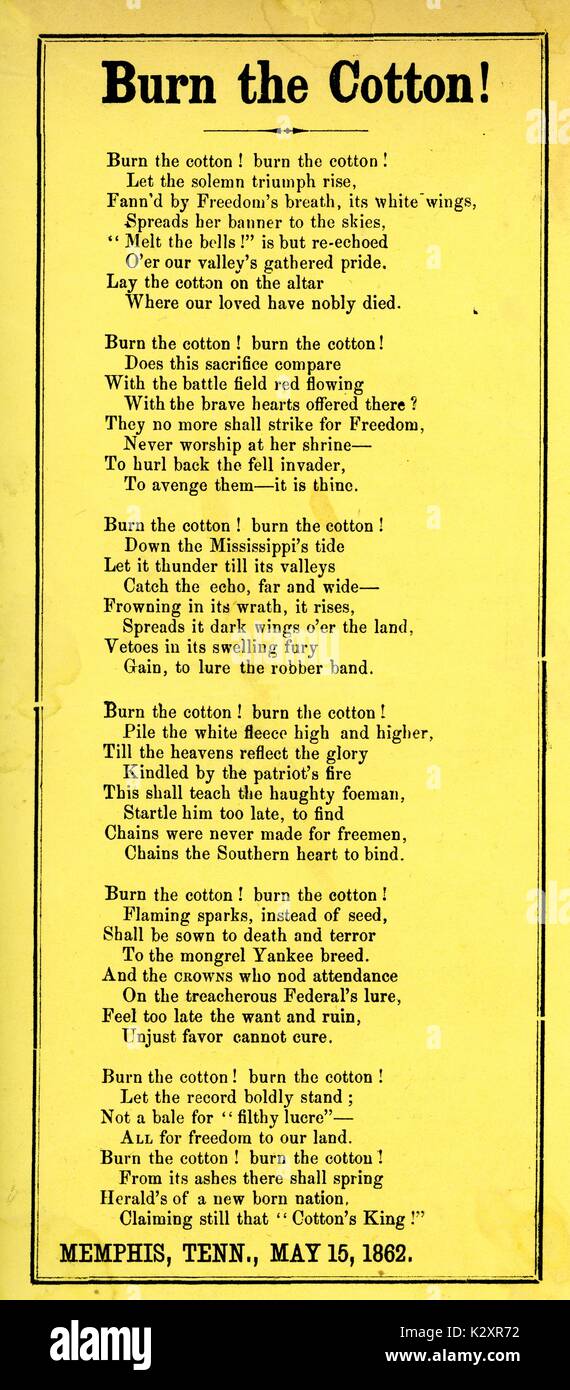 Civil war cotton hires stock photography and images Alamy