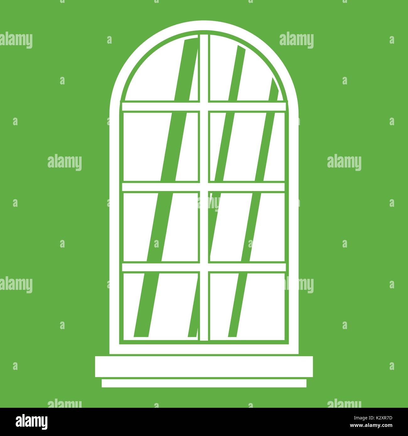 Old window frame inside Stock Vector Images - Alamy