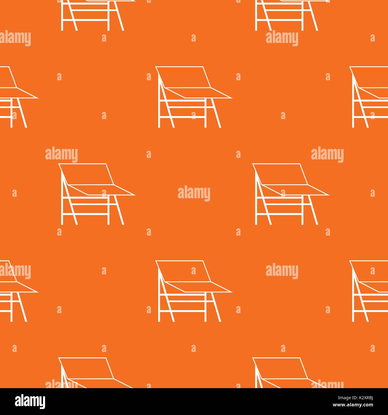 Blank portable screen pattern seamless Stock Vector