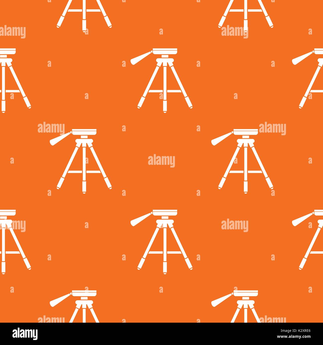 Tripod pattern seamless Stock Vector
