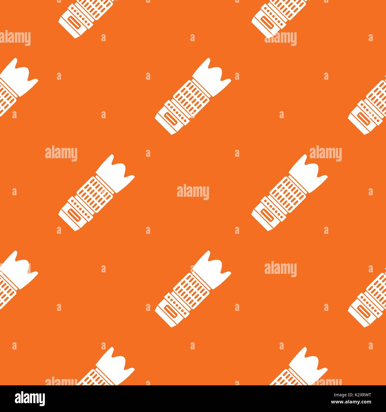Interchangeable lens for camera pattern seamless Stock Vector