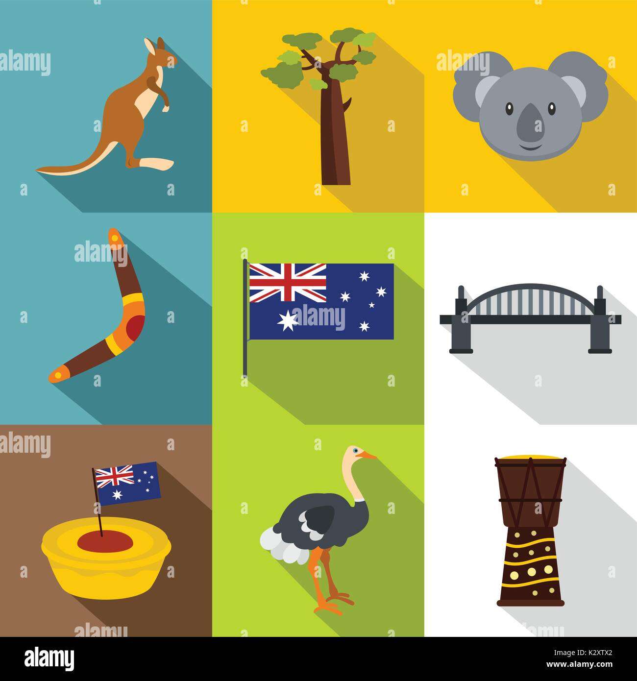 Australian Icons And Symbols