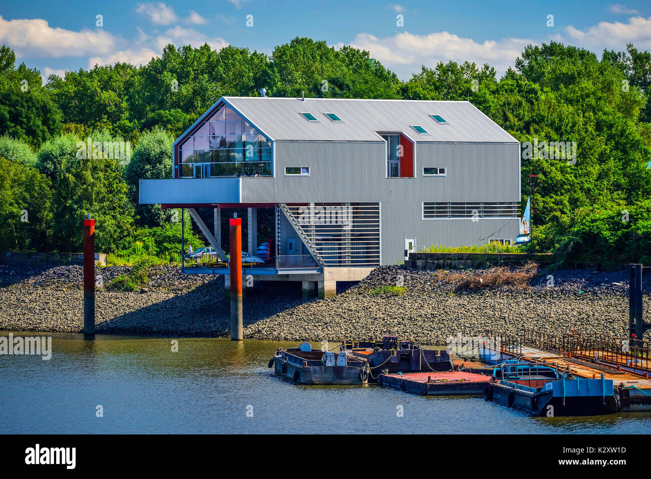 House Of The Projects The Muegge In Veddel Hamburg Germany