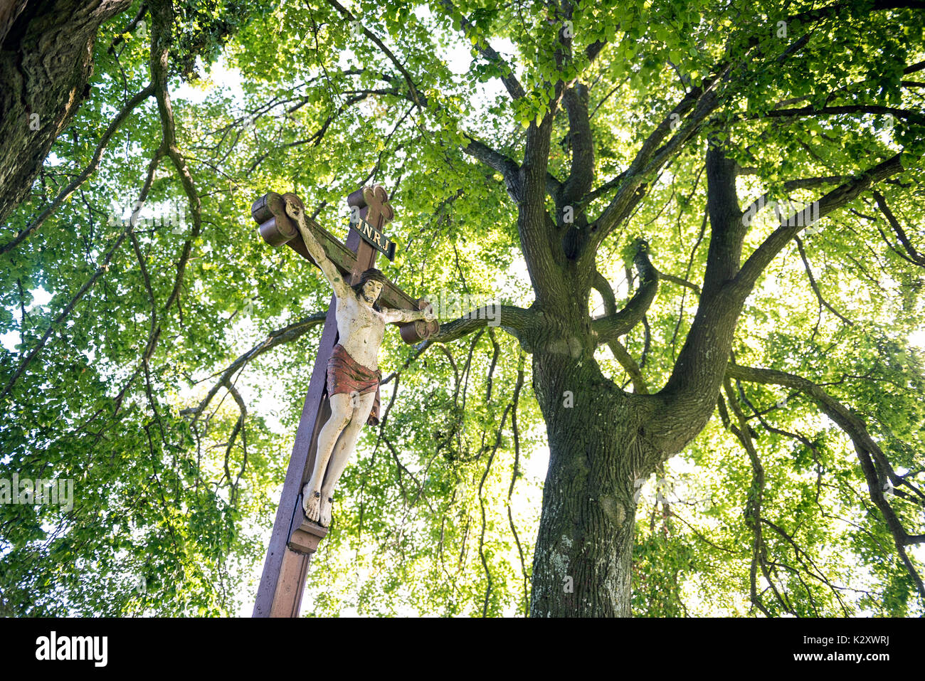 Crucifix, Bavaria, Germany Stock Photo Alamy