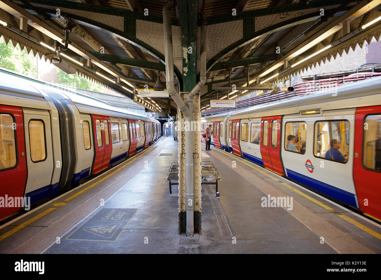 Edgware road underground station london hires stock photography and