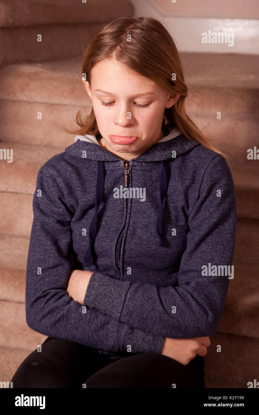 Pouting teen hi-res stock photography and images - Alamy