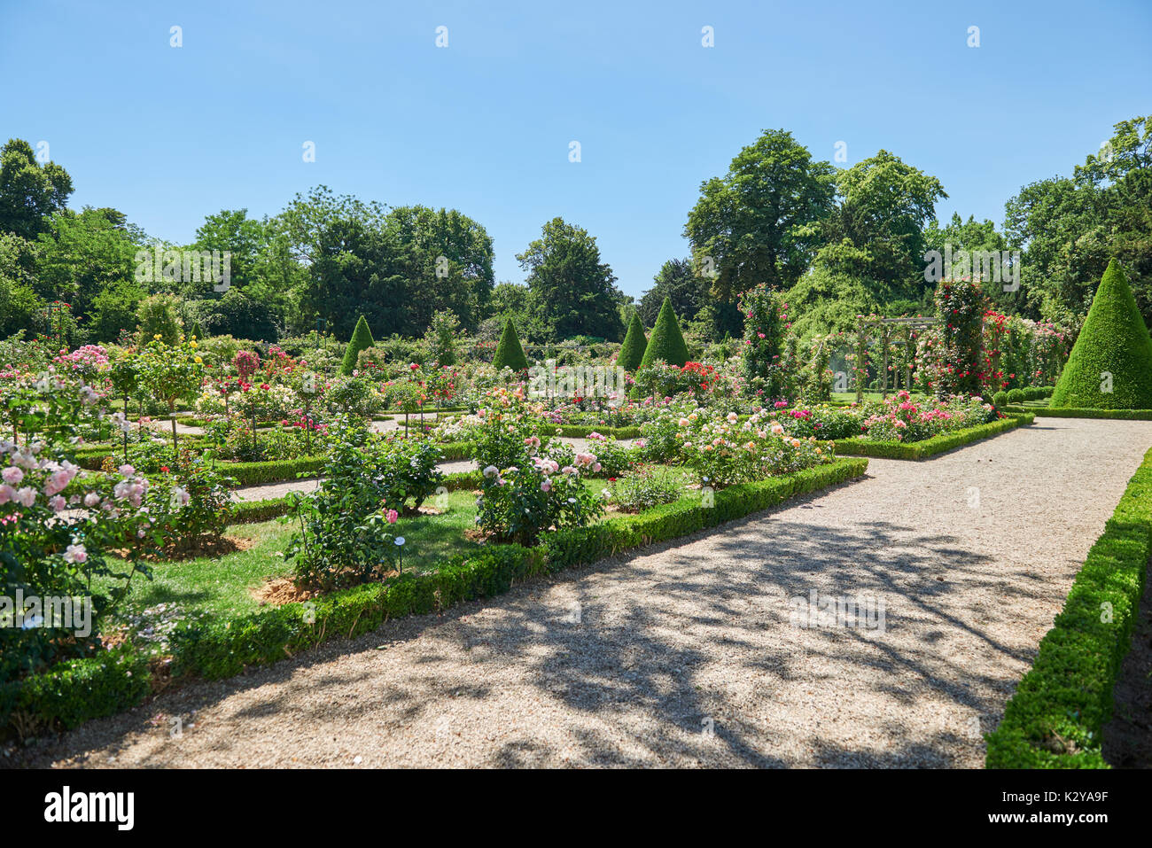 Parc de Bagatelle, Paris, France Stock Photo