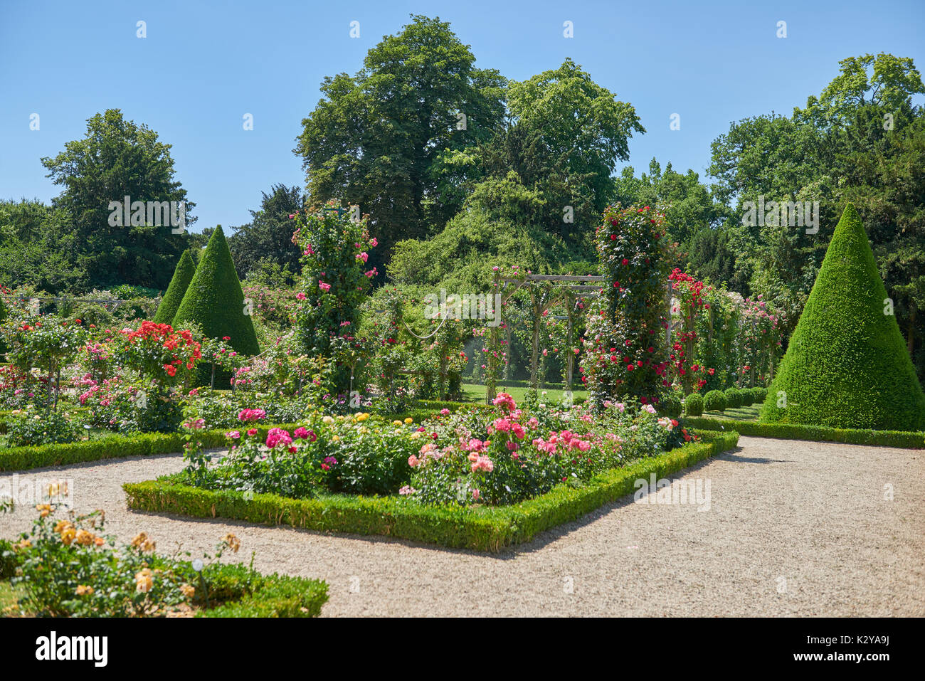 Parc de Bagatelle, Paris, France Stock Photo