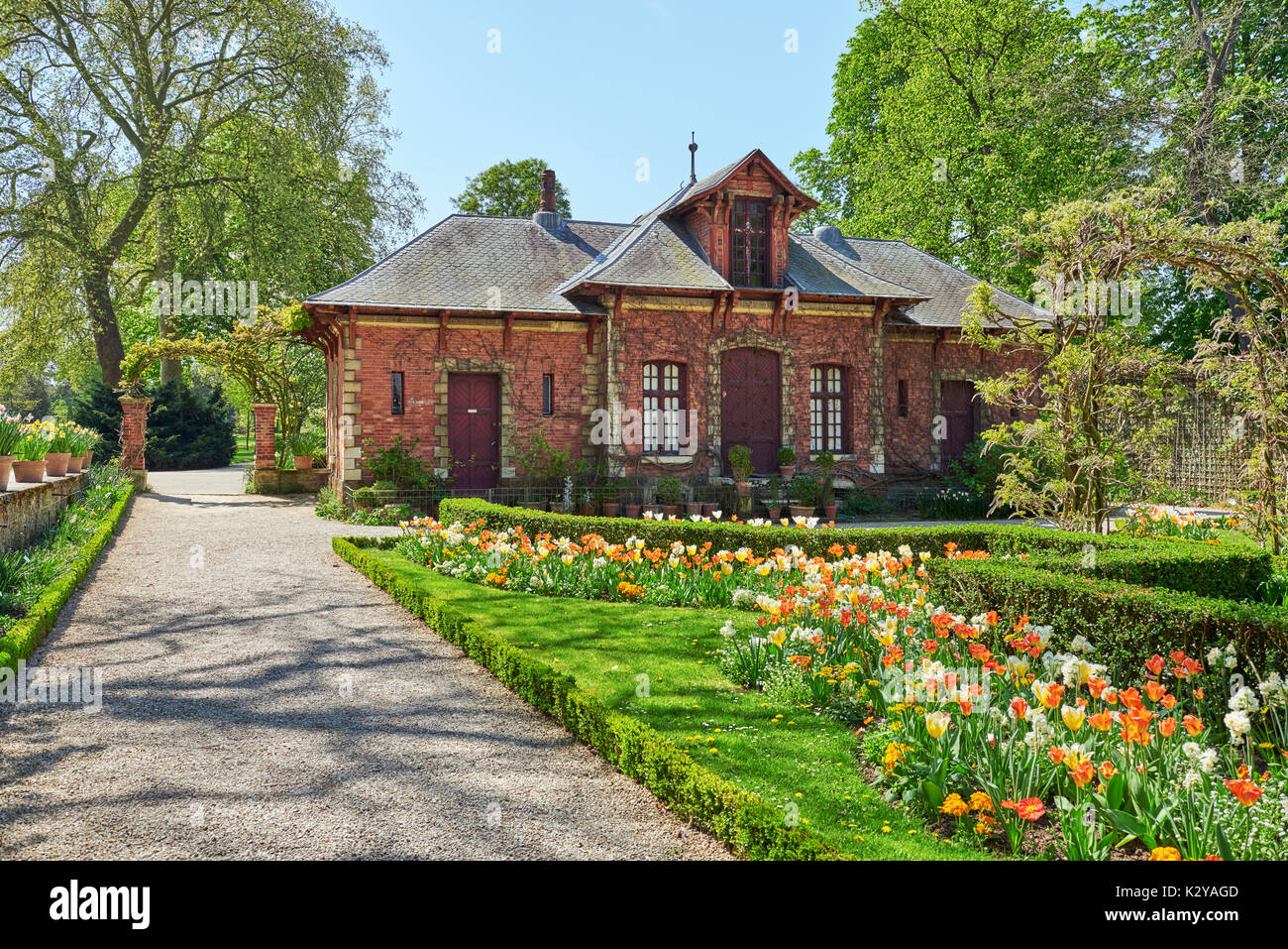 Parc de Bagatelle, Paris, France Stock Photo