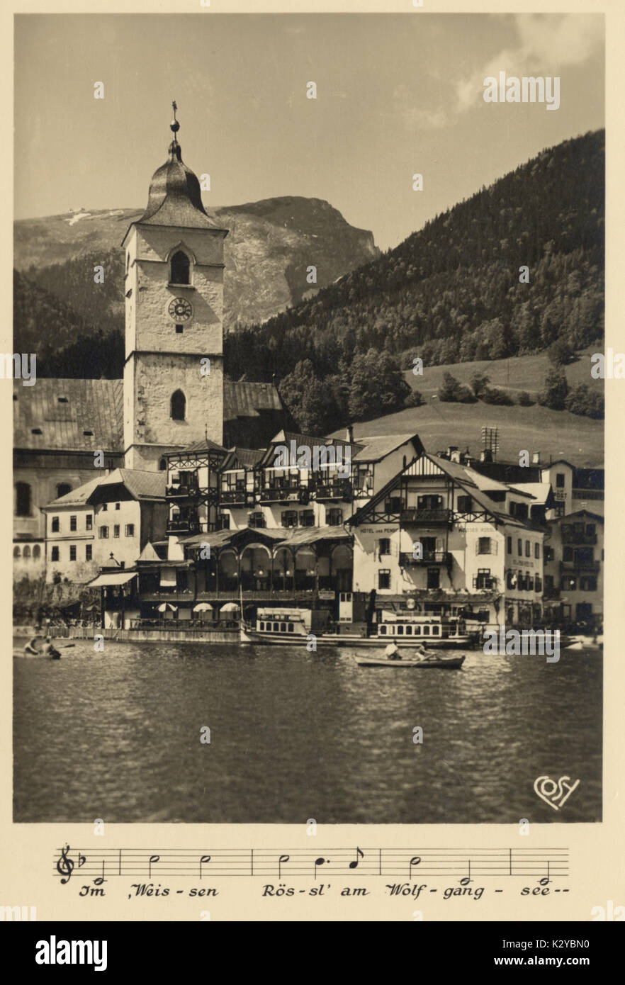 WHITE HORSE INN the original building that inspired operetta The