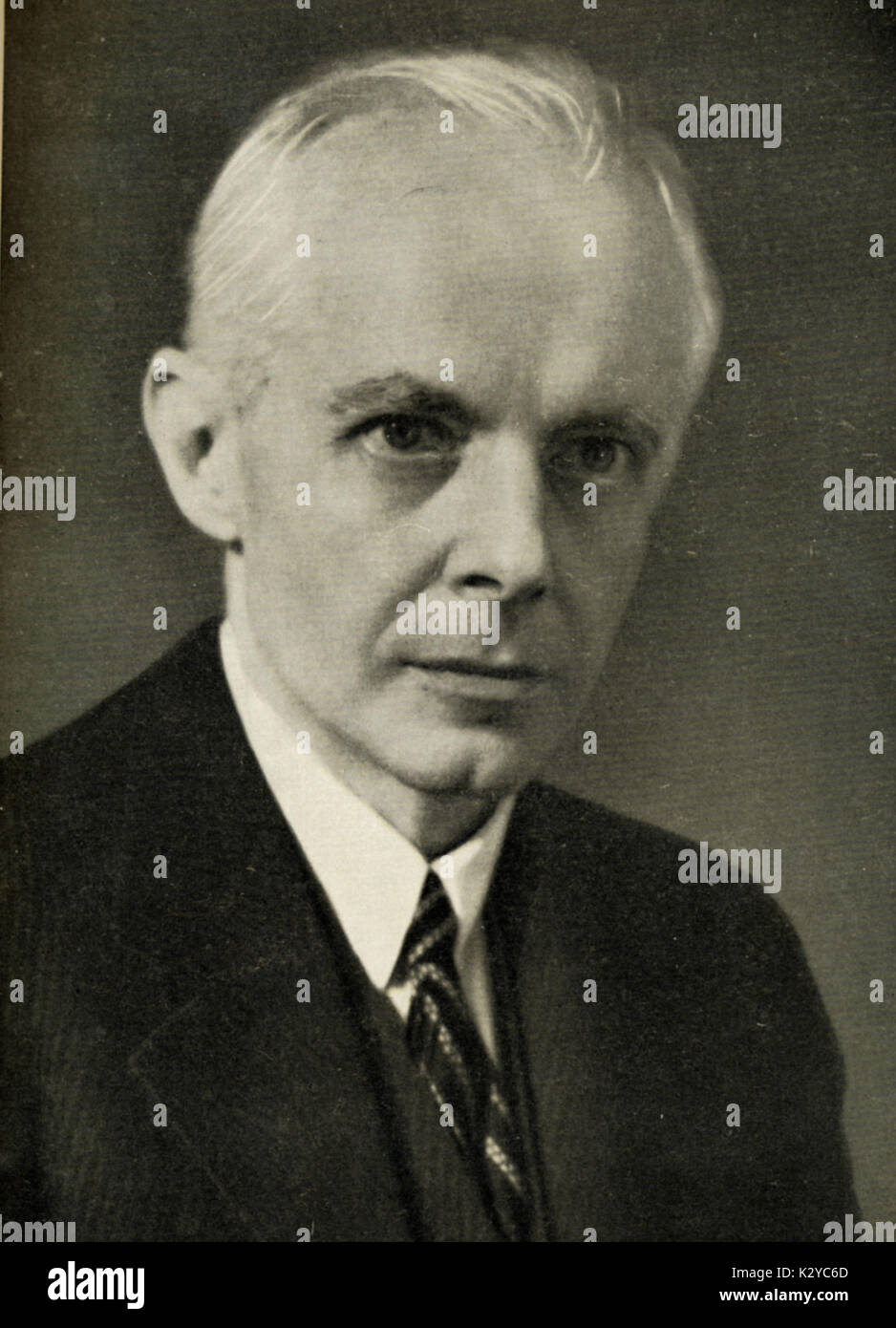 Bela Bartok in 1936. Hungarian composer & pianist  1881-1945. Stock Photo