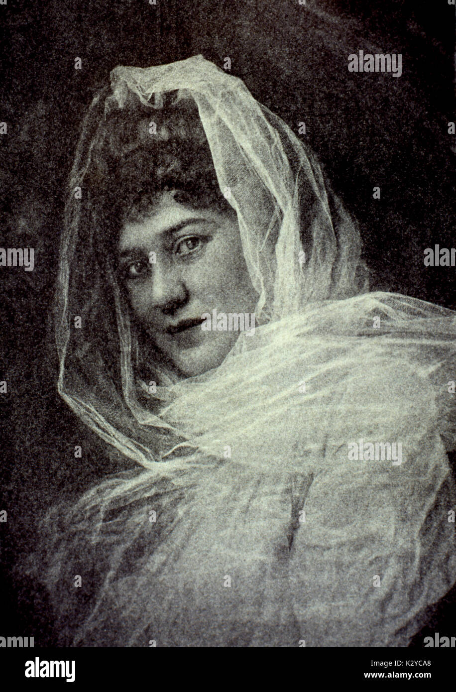 NORDICA, Lilian  c.1901 American soprano (1857-1914). Stock Photo