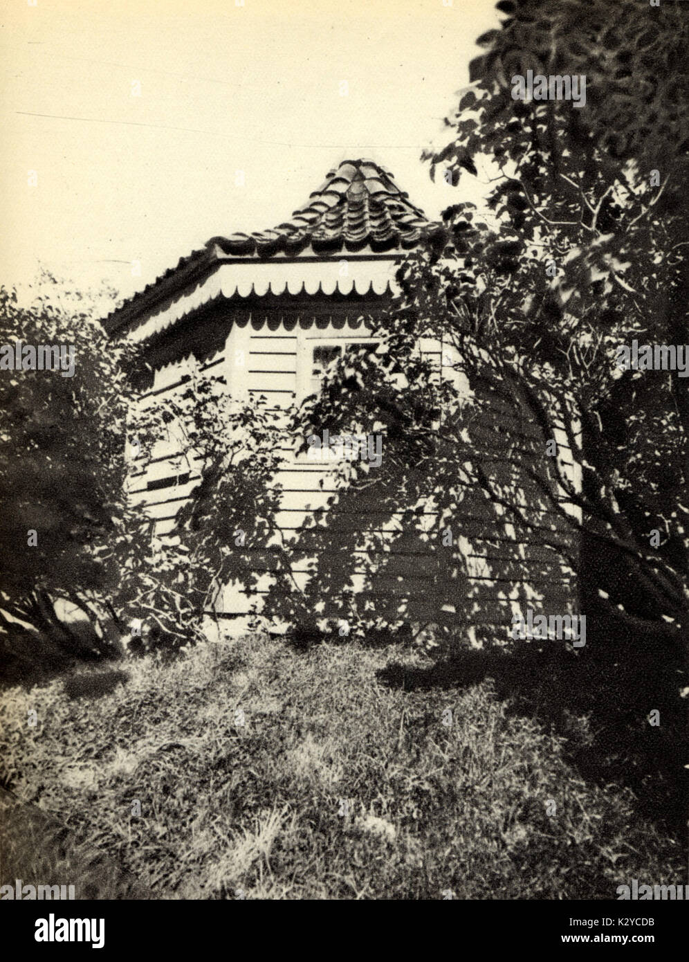 GRIEG #39 S composing hut where he wrote PEER GYNT Norwegian composer GRIEG #39 S composing hut where he wrote PEER GYNT Norwegian composer
