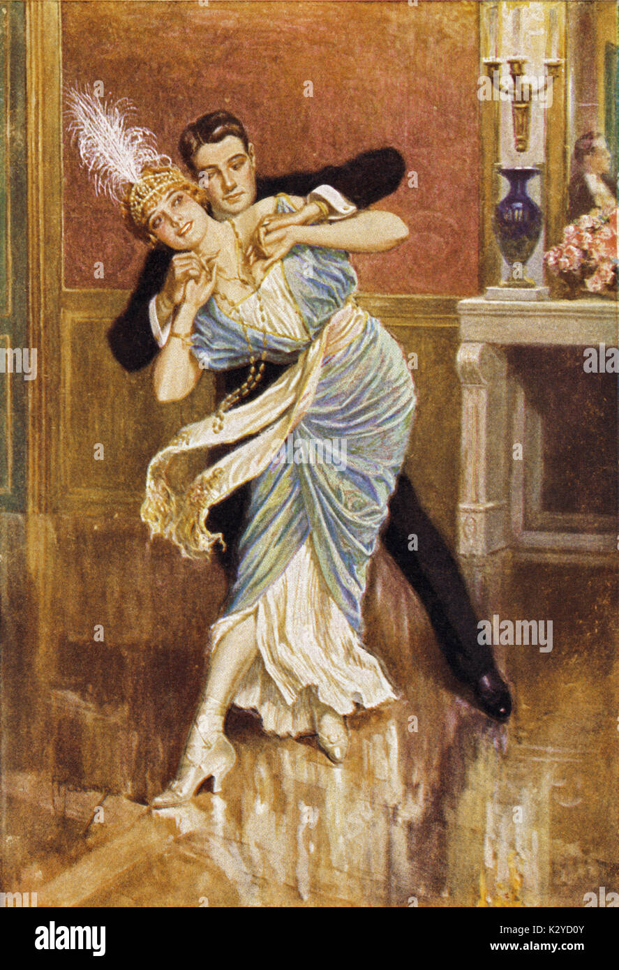 DANCE - AUSTRIA - EARLY 20THC - VIENNA entitled 'Once upon a time' Stock Photo
