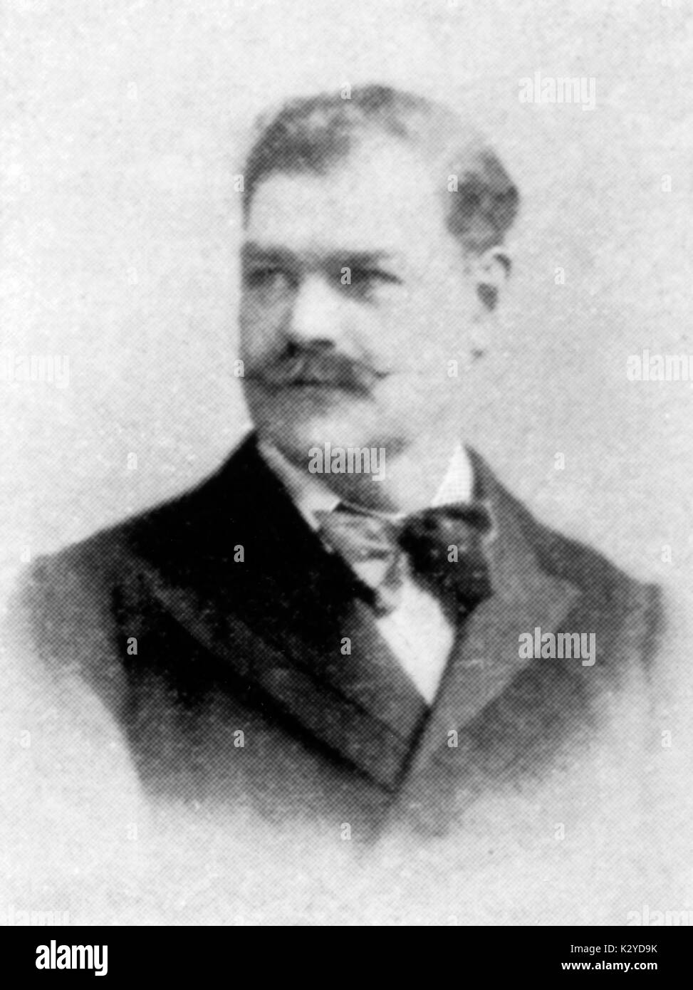 LLOYD, Charles Harford English Organist and Composer, 1849-1919 Stock Photo