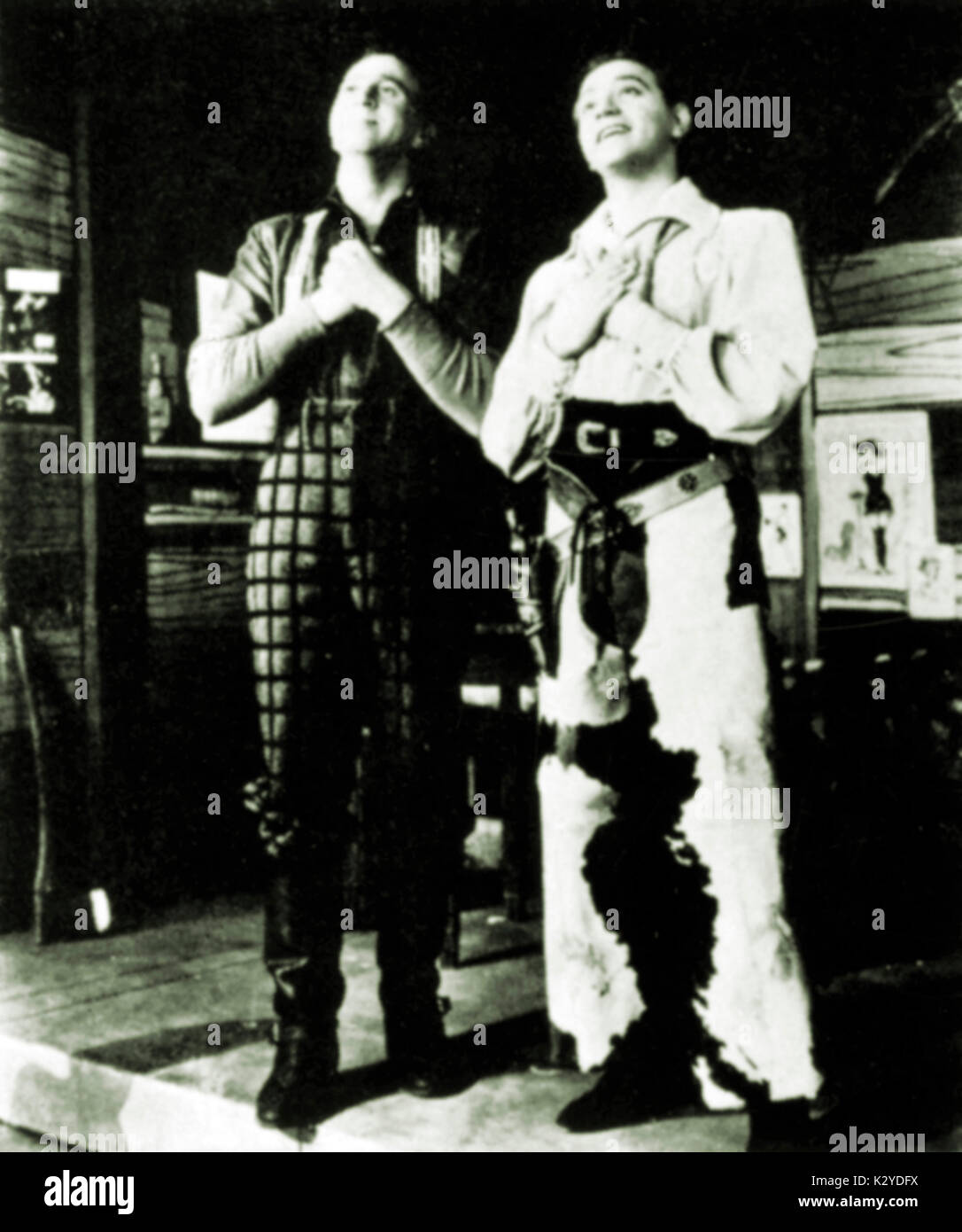 'Oklahoma' scene from 1943 production of Rodgers & Hammerstein's