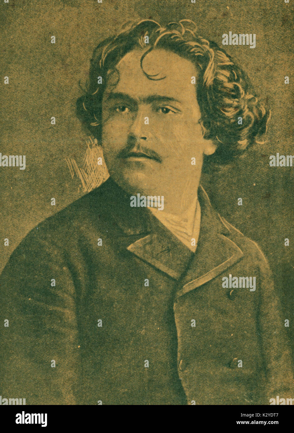 ALBÉNIZ, Isaac. Spanish composer, 1860-1909 Stock Photo