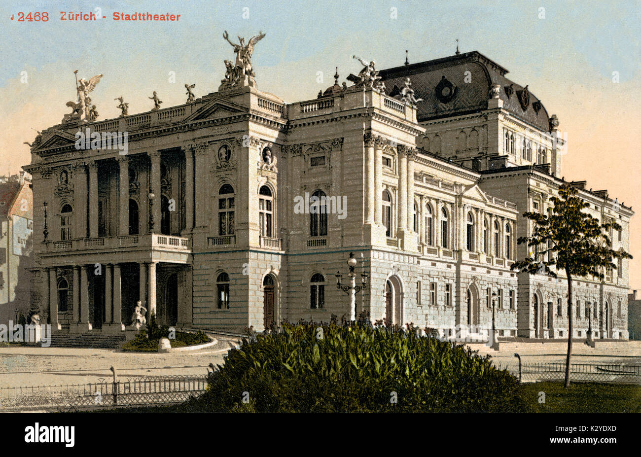 ZURICH STADTHEATER Concert Hall Switzerland Stock Photo Alamy