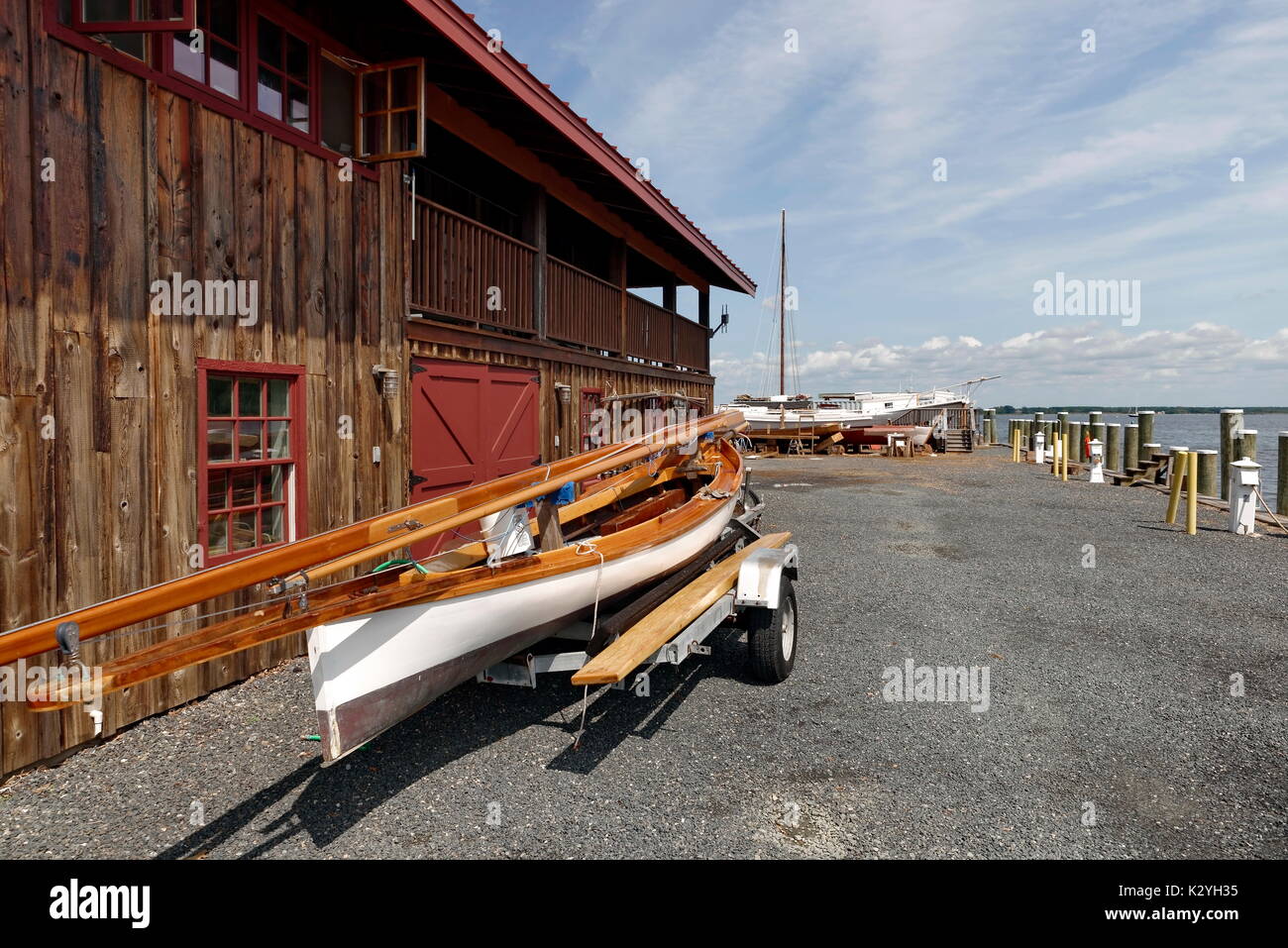 Shipwright's Building, Chesapeake Bay Maritime Museum, St. Michaels, MD