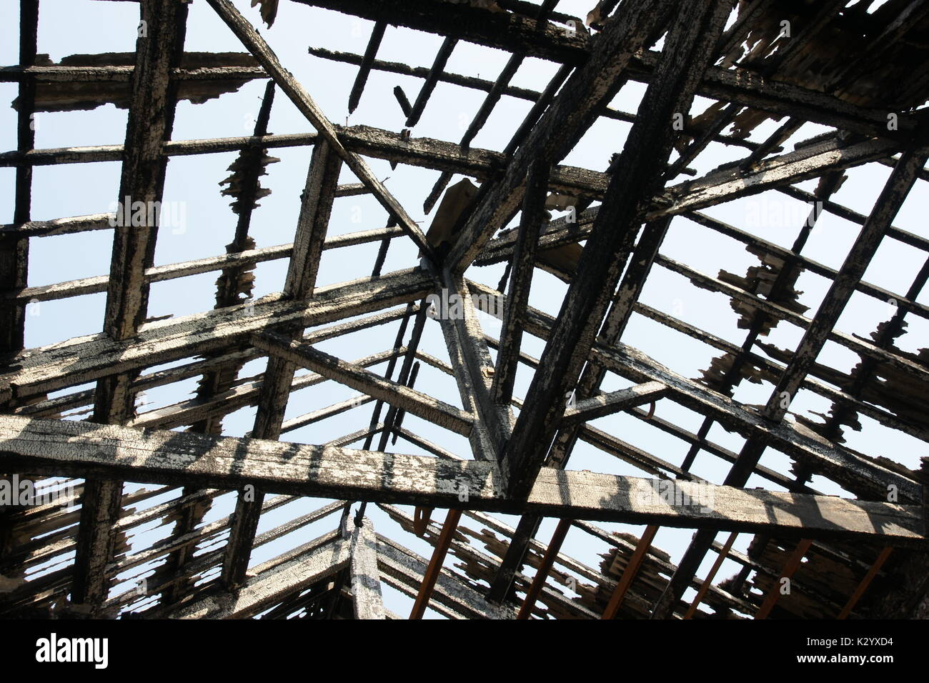 war zone, structural damage Stock Photo