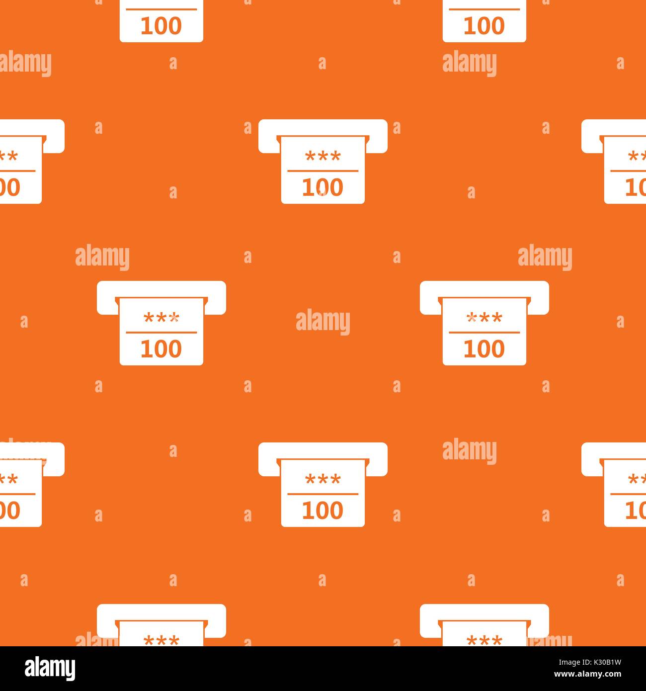 Winning cheque in casino pattern seamless Stock Vector
