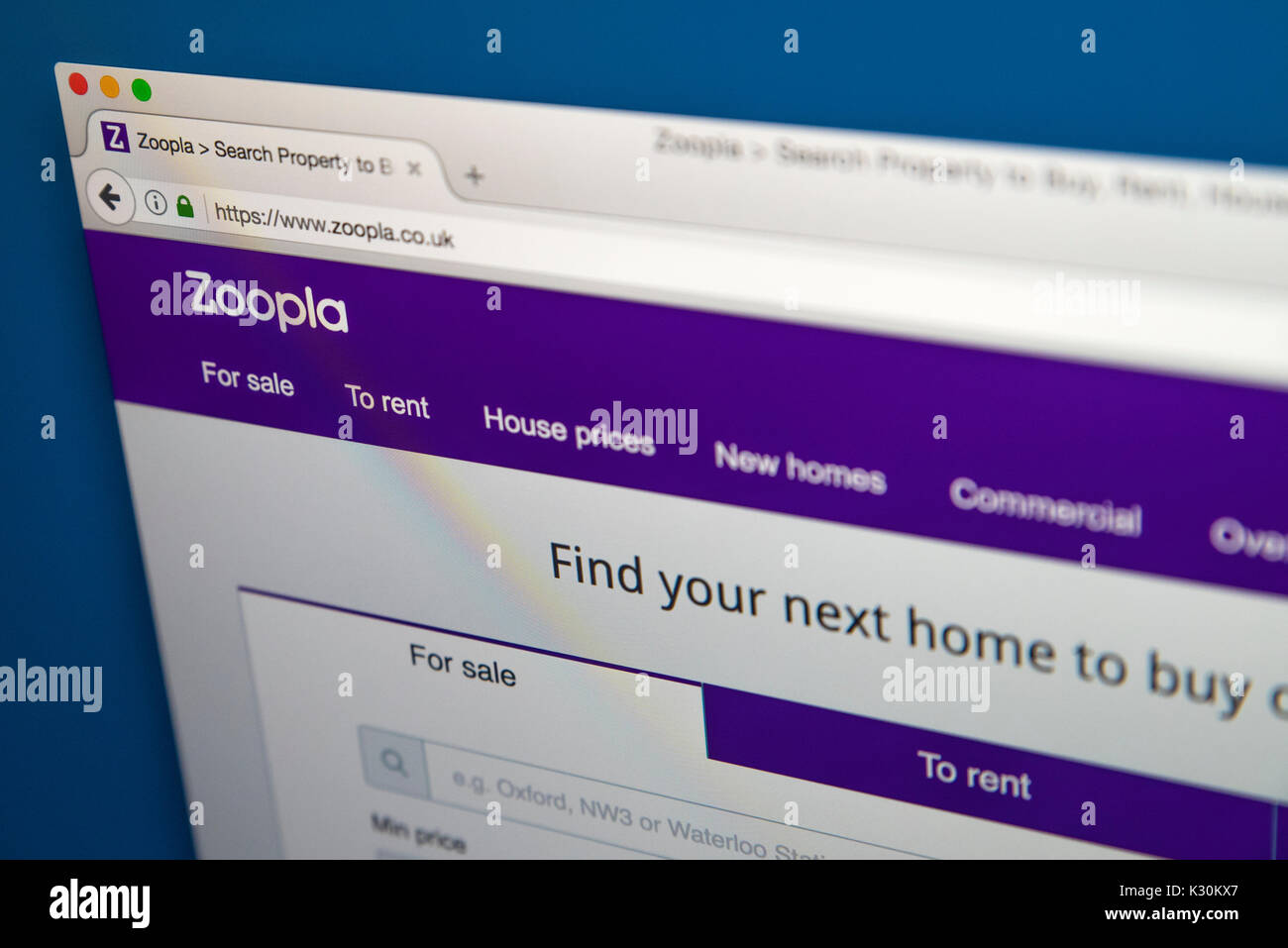 Zoopla sign hires stock photography and images Alamy