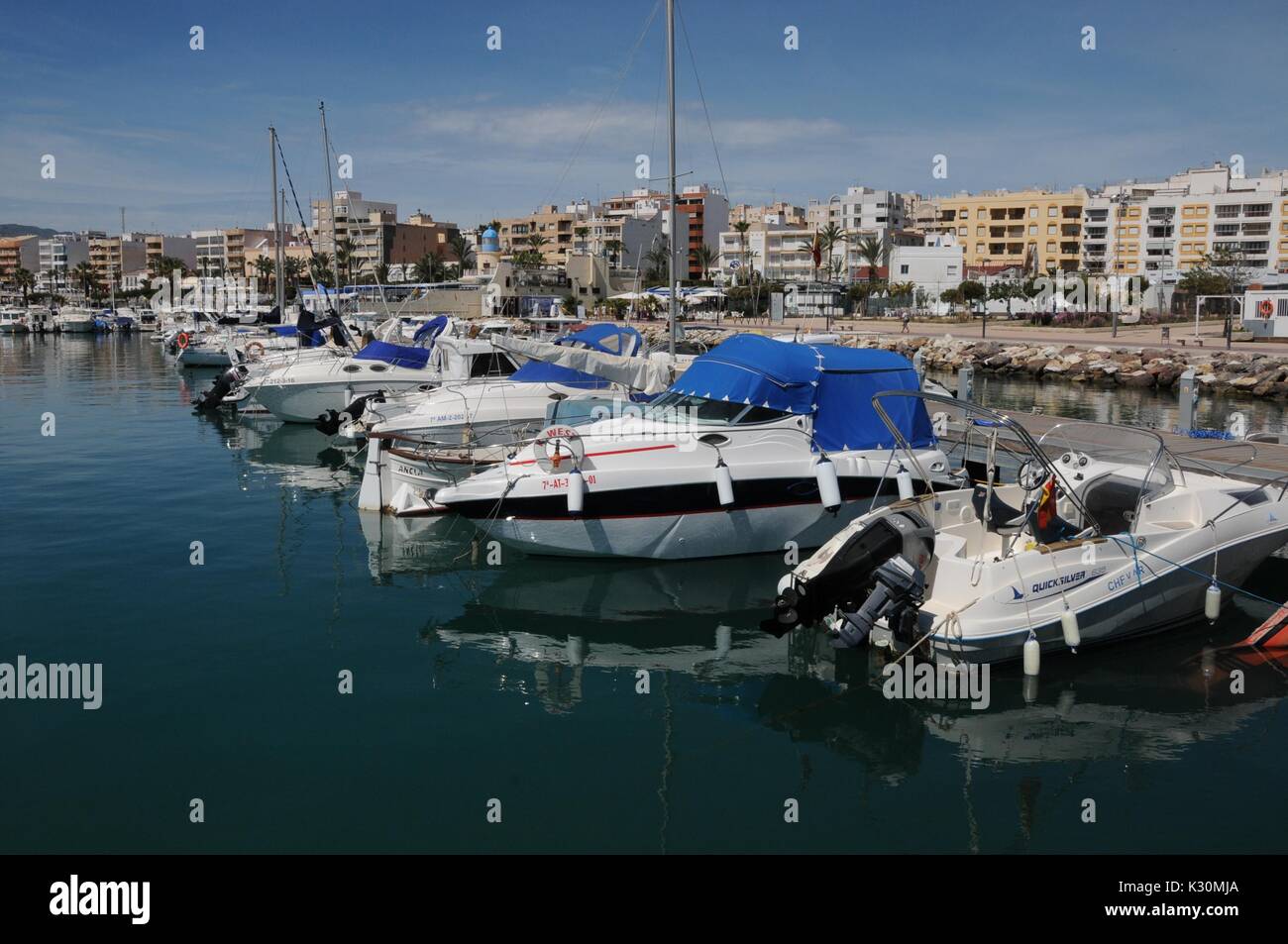 Boats at Garrucha, Almeria, Spain Stock Photo
