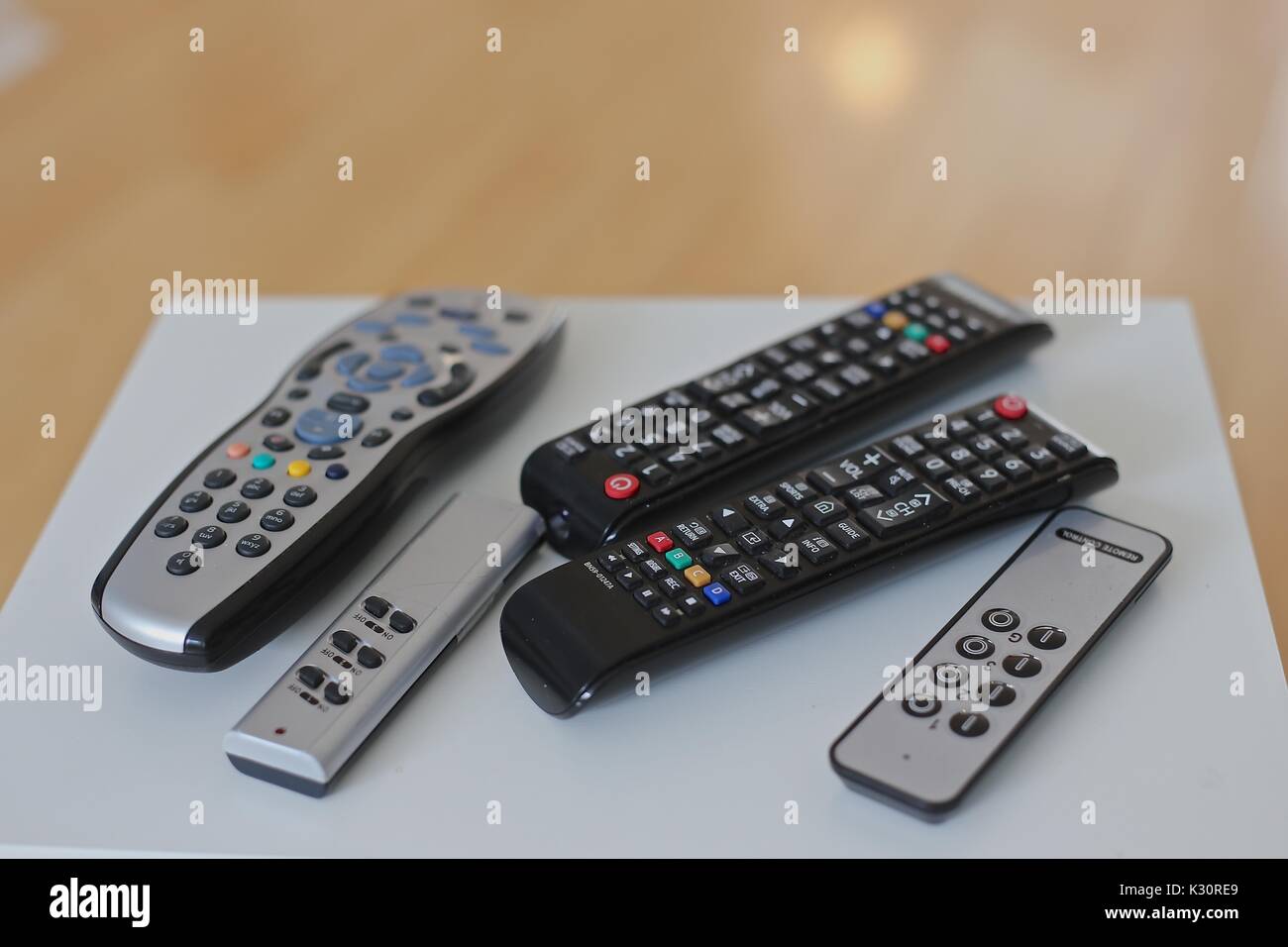 Multiple remote controls hi-res stock photography and images - Alamy