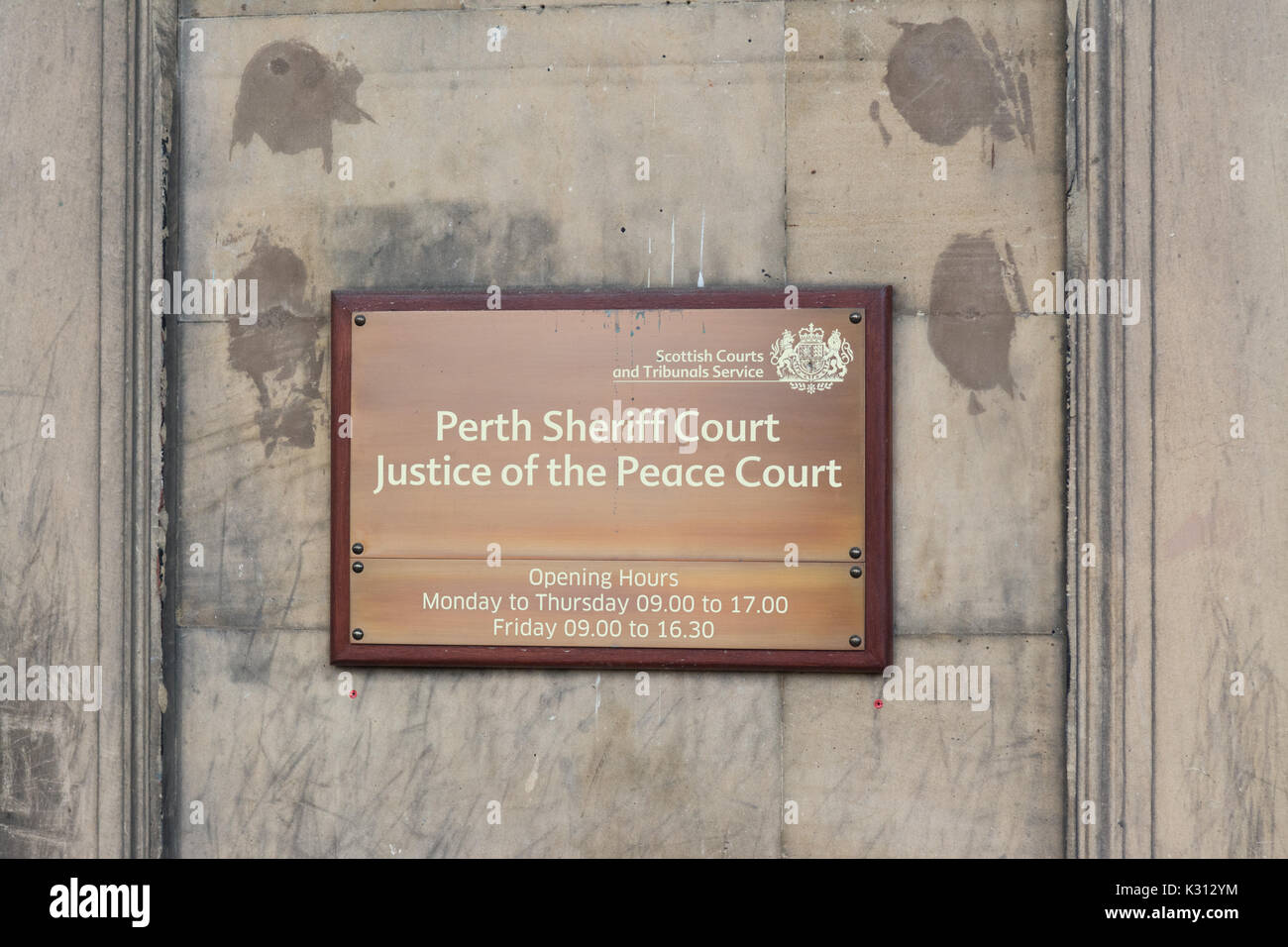 Perth Sheriff Court, Perth, Scotland, UK Stock Photo Alamy