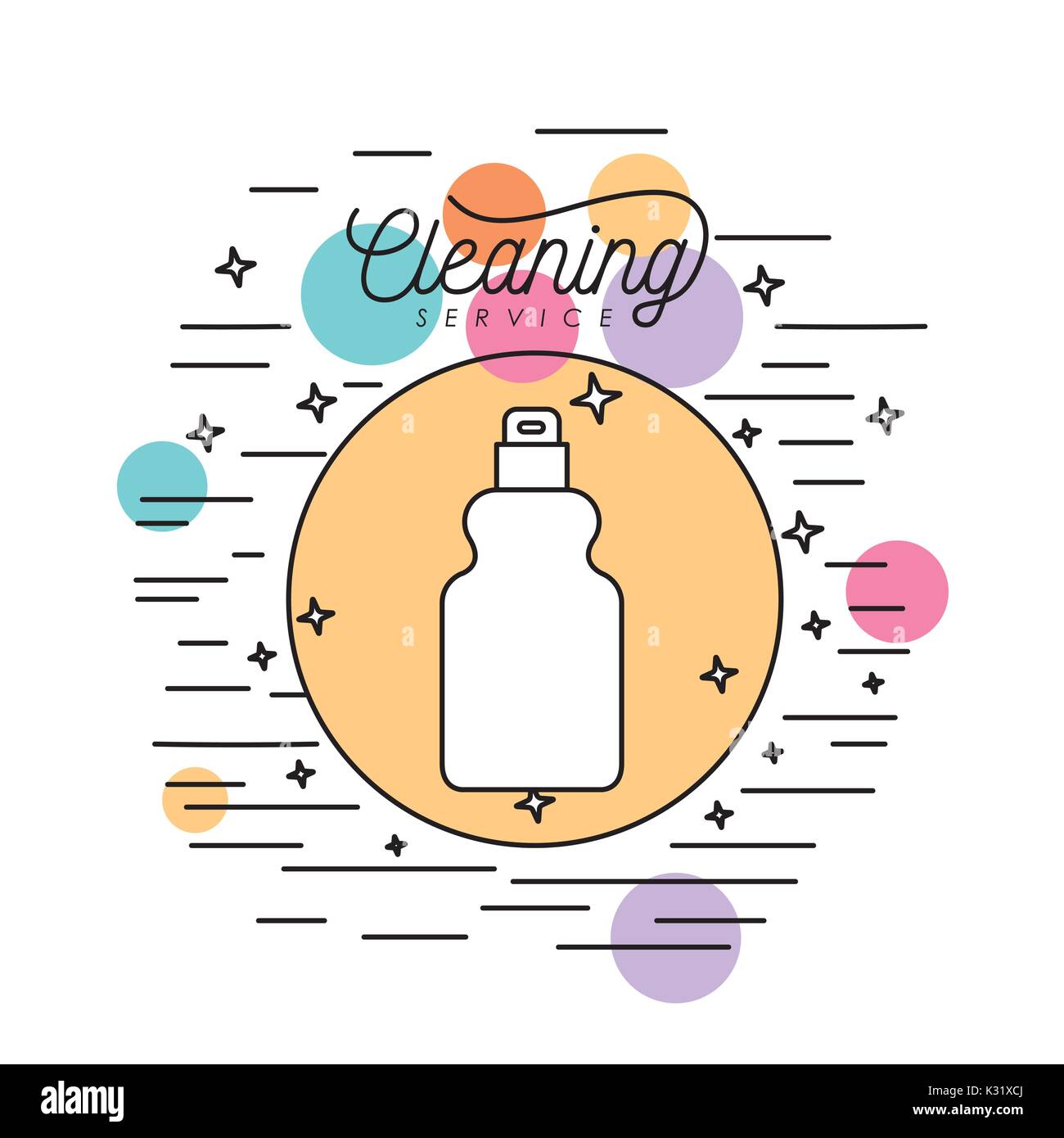decorative spray bottle