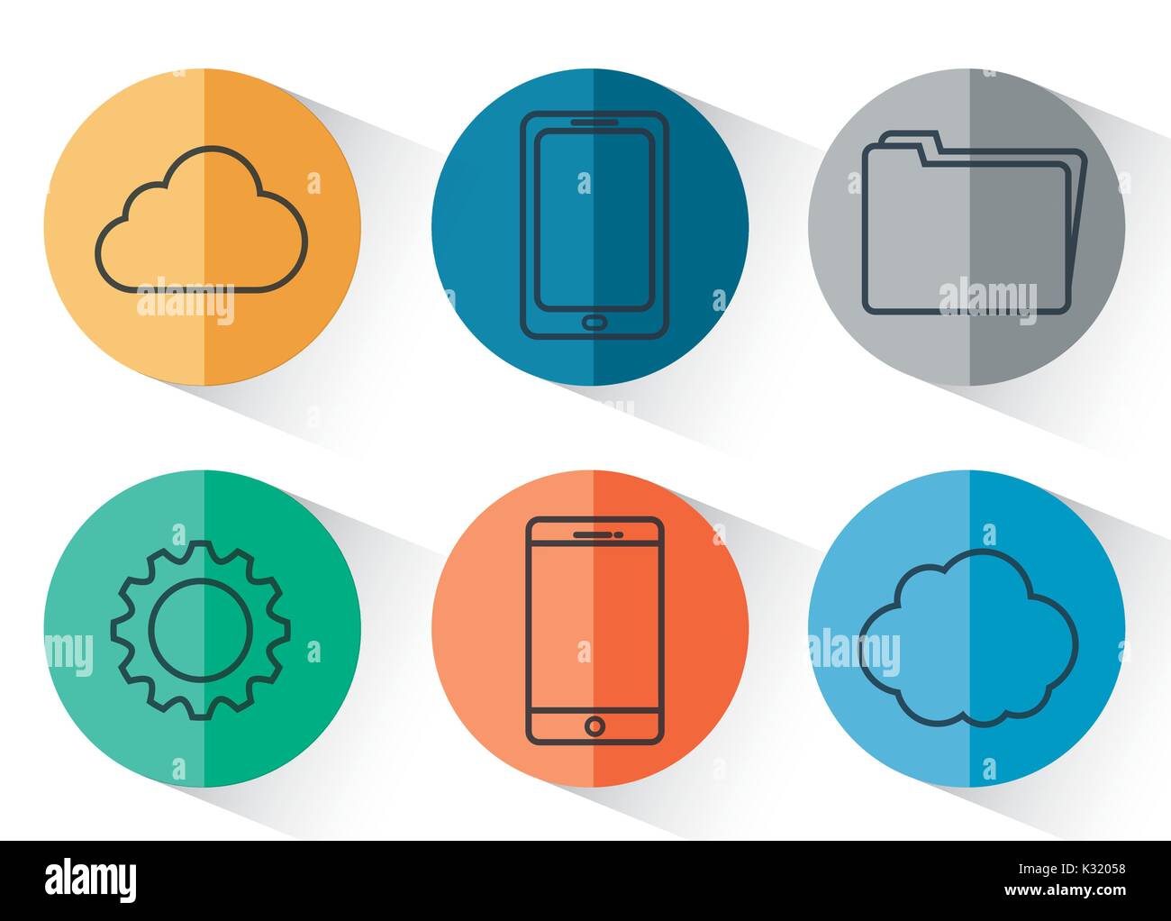 cloud computing design Stock Vector Image & Art - Alamy