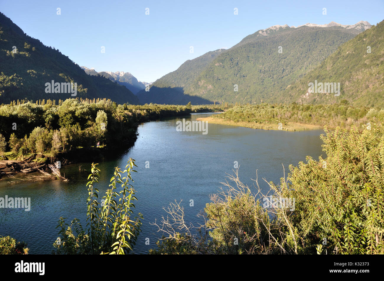 Rio Cochamo, Chile, Patagonia. In this valley there is what some 