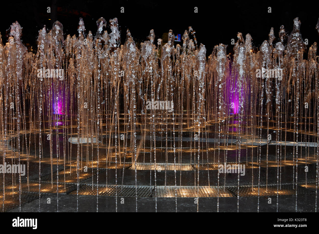 Fountain at the Magic Water Circuit (world's largest fountain complex