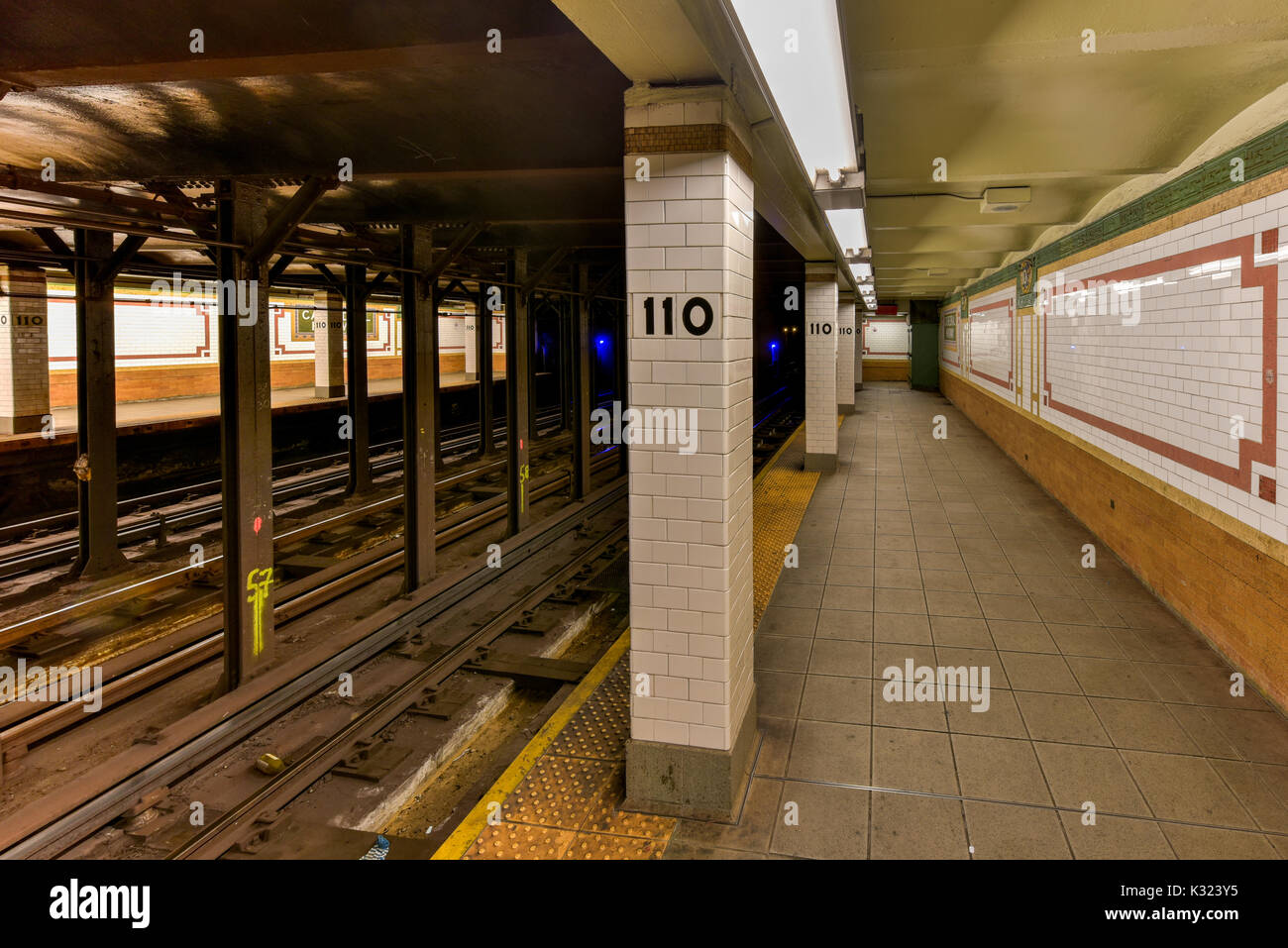 New York City August 26, 2017 110th Street Cathedral Parkway