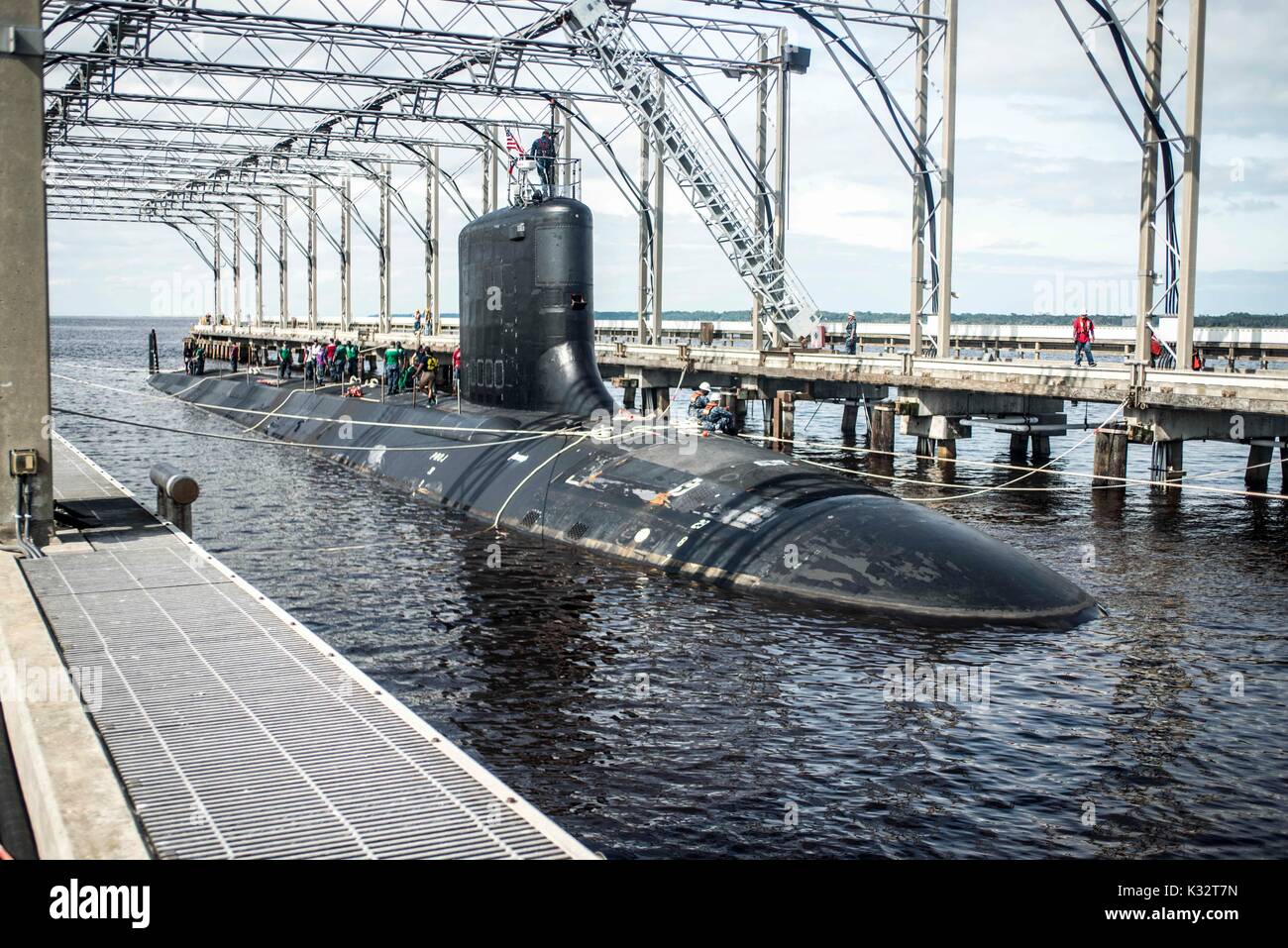 Trident refit facility kings bay hi-res stock photography and images - Alamy
