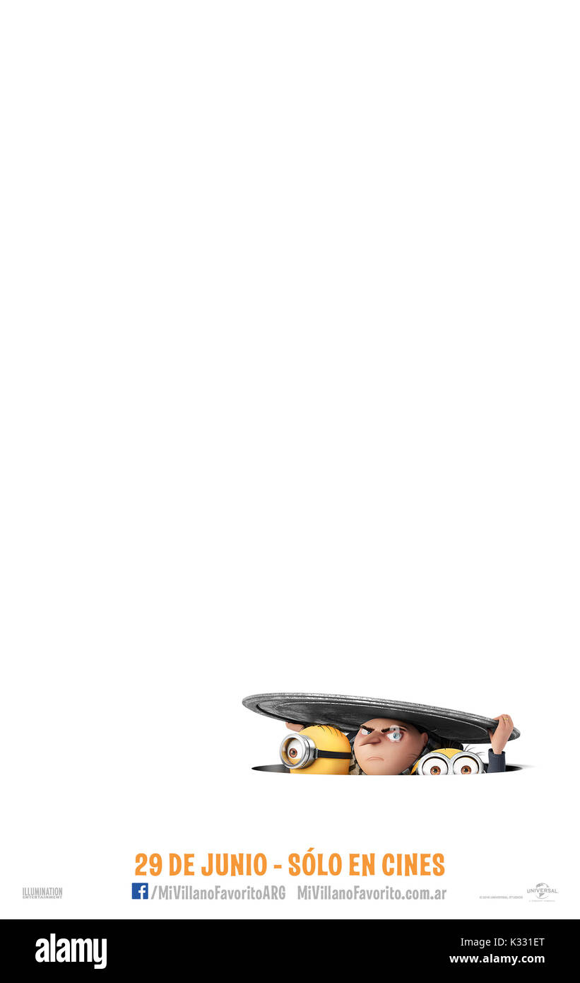RELEASE DATE: June 30, 2017 TITLE: Despicable Me 3 STUDIO: Universal Pictures DIRECTOR: Kyle Balda, Pierre Coffin PLOT: Gru meets his long-lost charming, cheerful, and more successful twin brother Dru who wants to team up with him for one last criminal heist STARRING: Steve Carell as Gru (voice). (Credit Image: © DreamWorks Animation/Entertainment Pictures) Stock Photo
