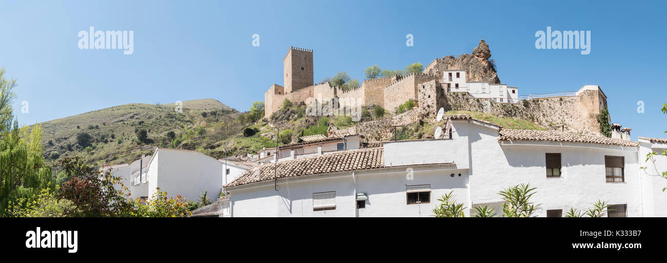 Yedra castle in Cazorla, Jaen, Spain Stock Photo