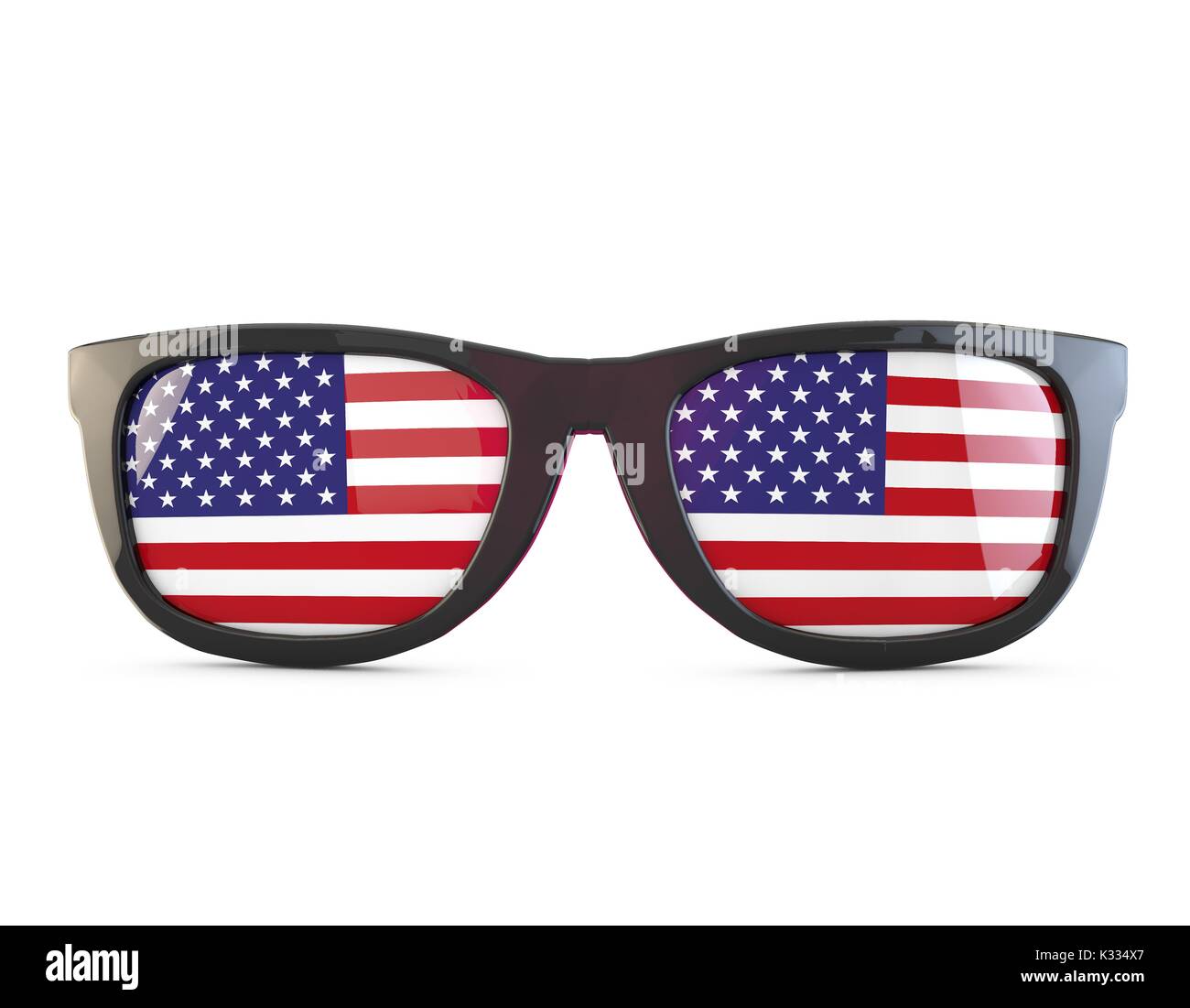 Usa cheap flag sunglasses