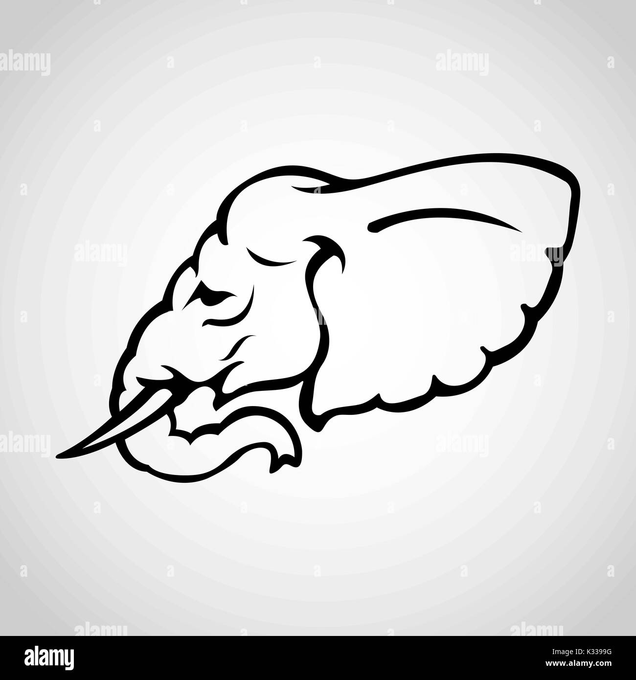 Lion logo Stock Vector