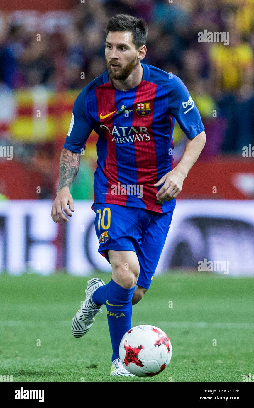 FC Barcelona's Leo Messi. The Argentine player is a soccer star in Spain  and the world. Considered the best of all time, along with Pele and  Maradona Stock Photo - Alamy