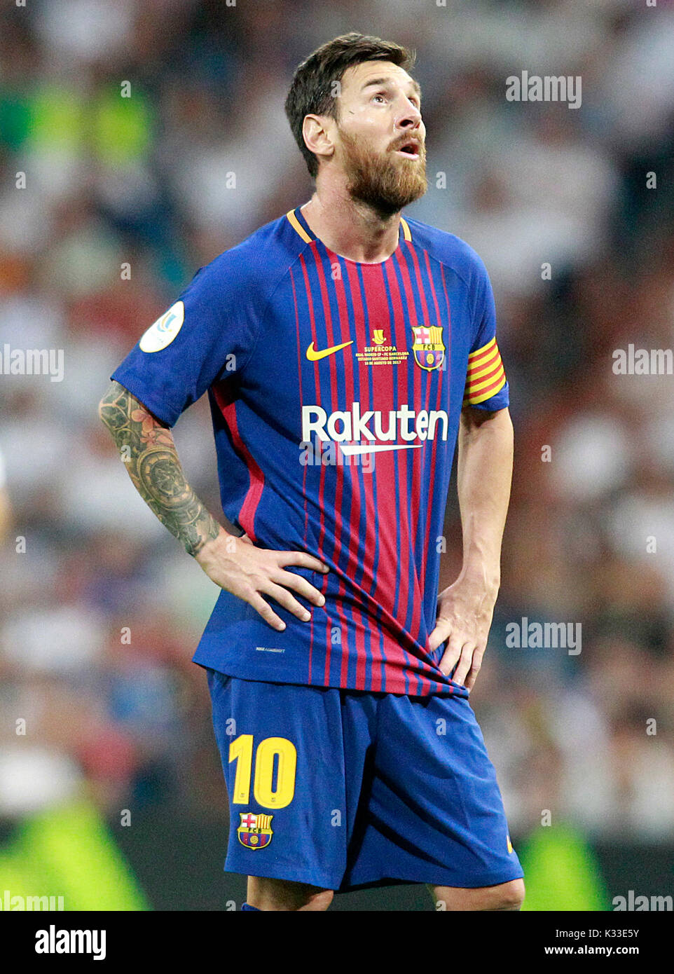 Fc Barcelona Leo Messi The Argentine Player Is A Soccer Star In Spain And The World Considered The Best Of All Time Along With Pele And Maradona Stock Photo Alamy