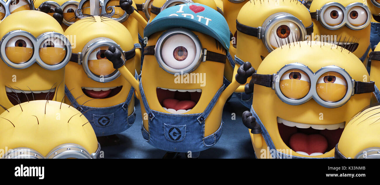 RELEASE DATE: June 30, 2017 TITLE: Despicable Me 3 STUDIO: Universal Pictures DIRECTOR: Kyle Balda, Pierre Coffin PLOT: Gru meets his long-lost charming, cheerful, and more successful twin brother Dru who wants to team up with him for one last criminal heist STARRING: Minions. (Credit Image: © DreamWorks Animation/Entertainment Pictures/ZUMAPRESS.com) Stock Photo