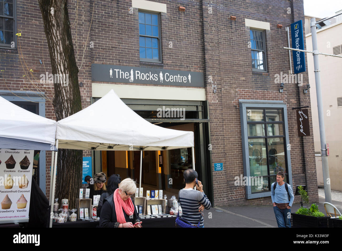 The Rocks visitor information centre in Argyle street,Sydney historic ...