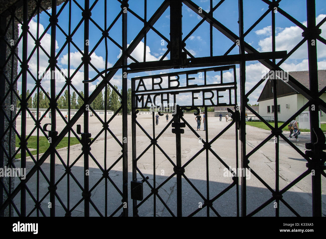 Dachau  nazist concentration camp Bavaria Southern Germany Europe Stock Photo