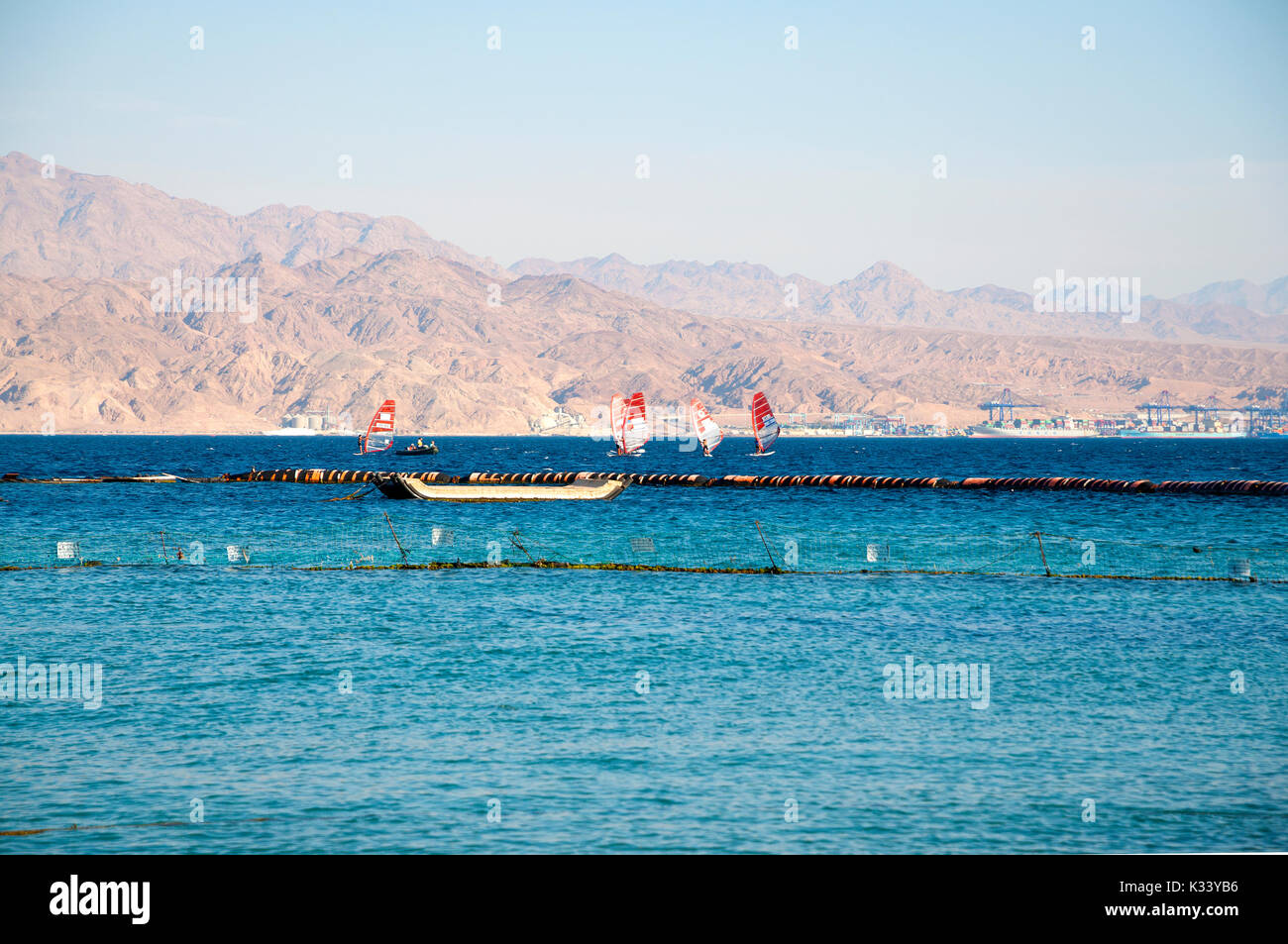 The Red Sea, Eilat, Israel Stock Photo