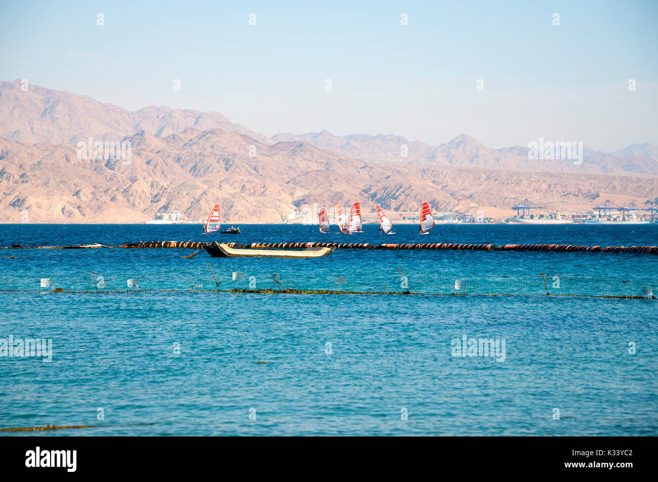 The Red Sea, Eilat, Israel Stock Photo