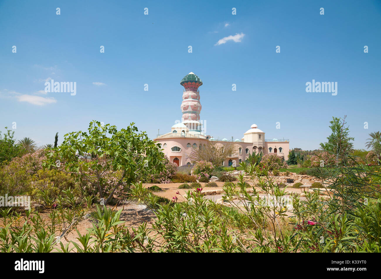 Kibbutz Neot Smadar, Oasis Stock Photo - Alamy