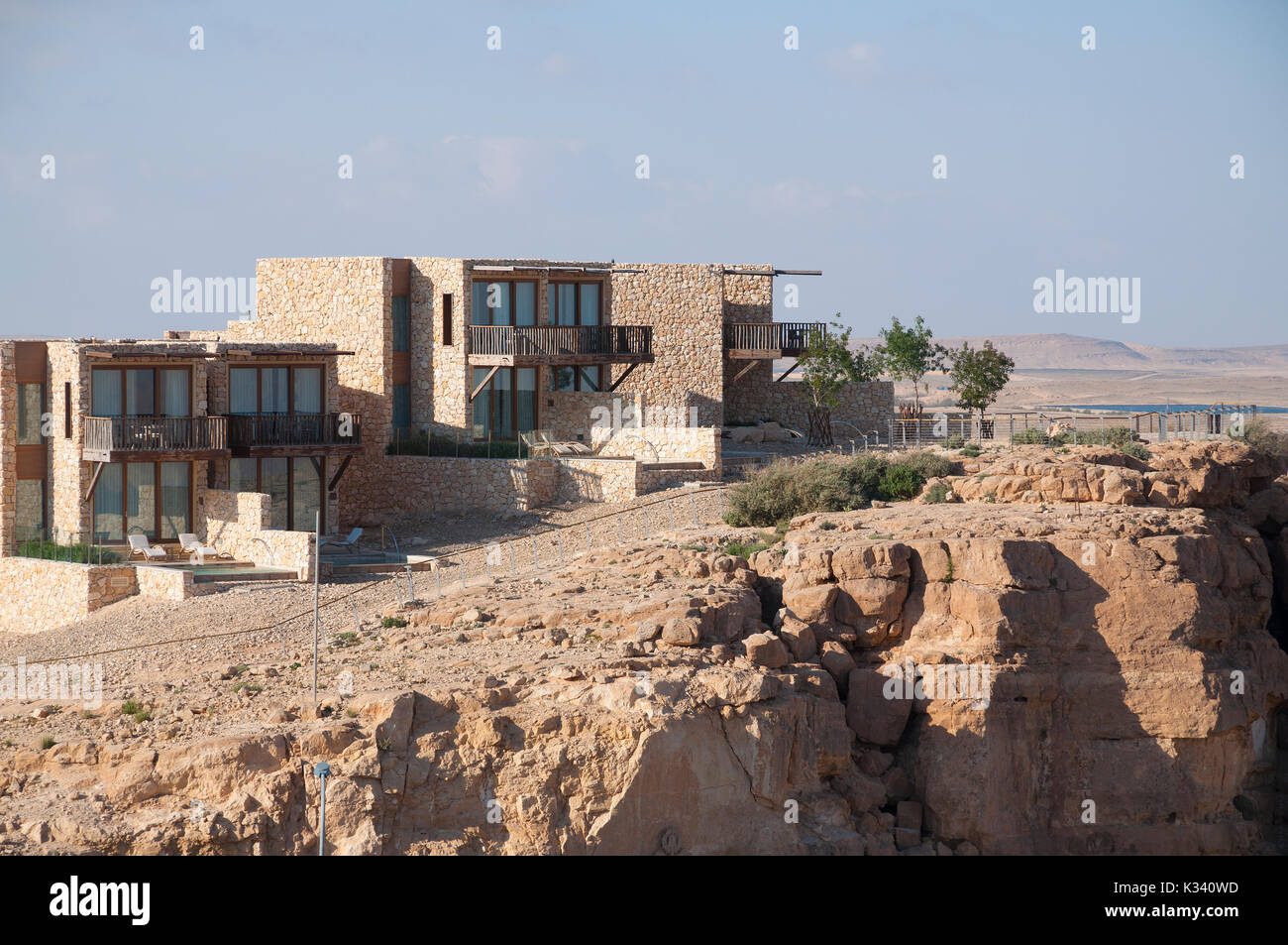 The Ramon Crater, Israel desert Stock Photo